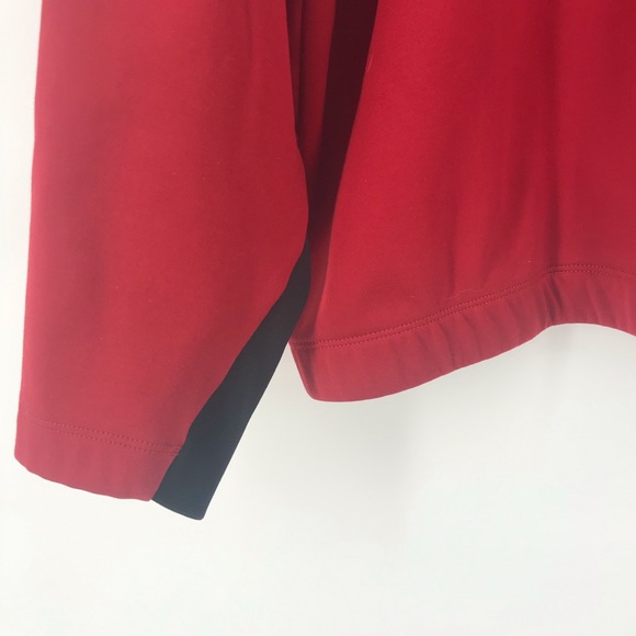Red Nike Golf 1/2 Zip Pullover Men’s XL - Picture 6 of 6